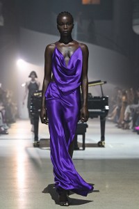 A model walks the runway during the Michael Lo Sordo show during Australian Fashion Week Presented By Pandora 2024 on May 14, 2024 in Sydney, Australia.
