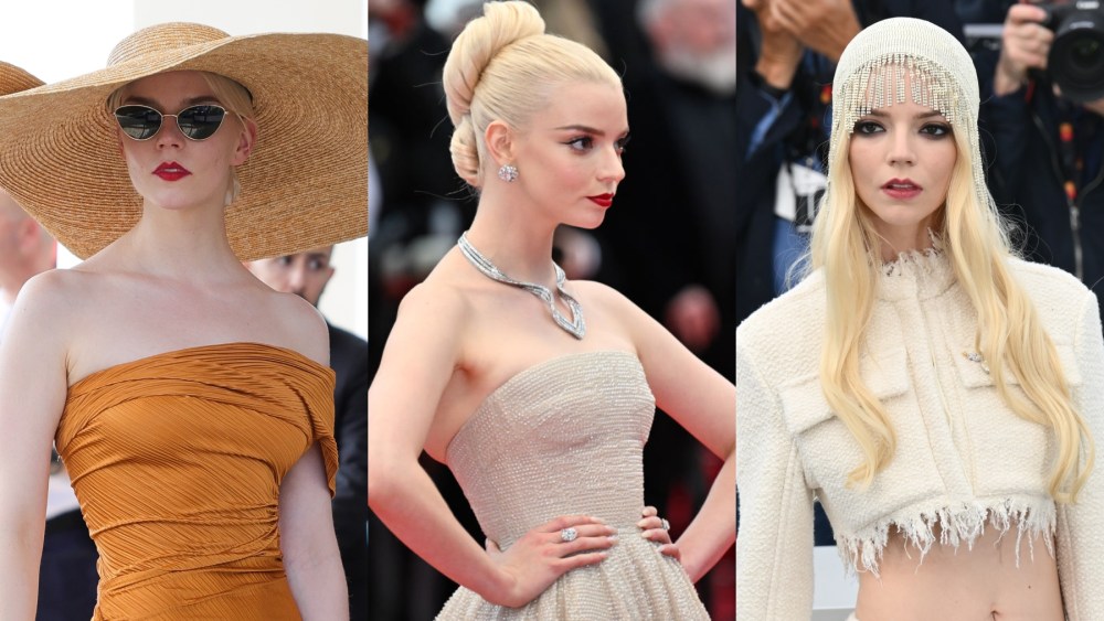 Anya Taylor-Joy looks at the 2024 Cannes Film Festival on May 13, 15 and 16, Furiosa, red carpet, Dior, Jacquemus, Atlein, Tiffany & Co.