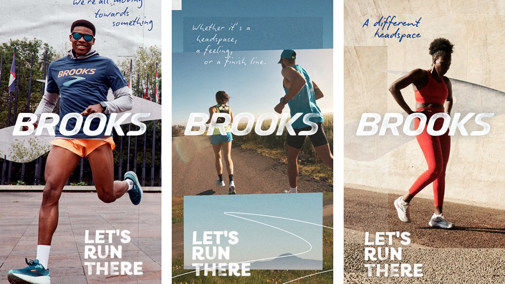 Brooks' Let’s Run There campaign.