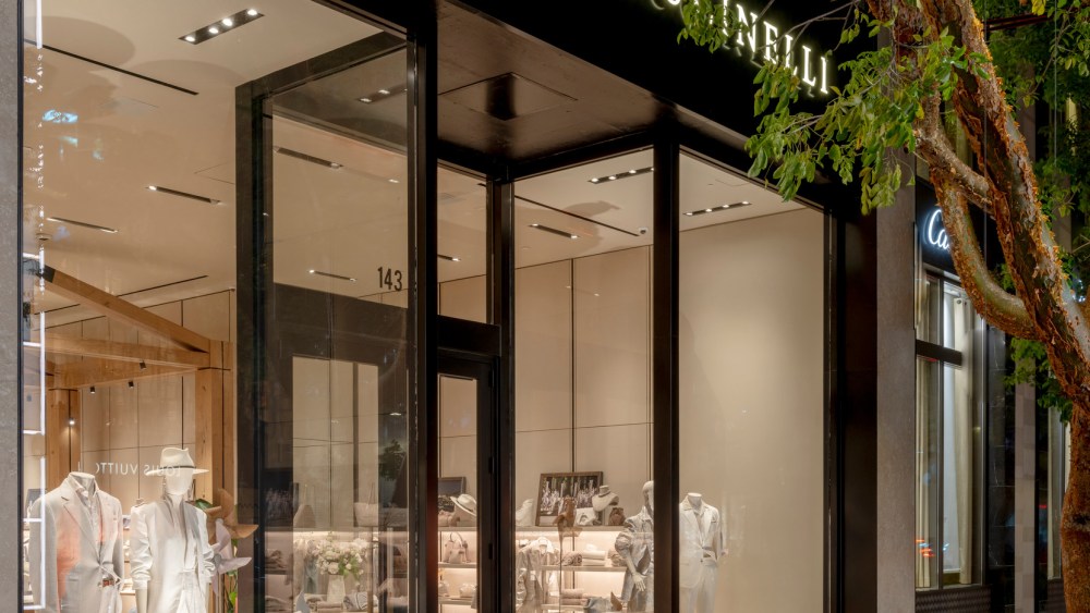 Brunello Cucinelli's Miami Design District store.