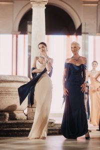 Mariacarla Boscono and Elisabetta Dessy