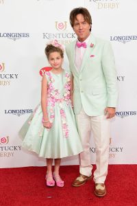LOUISVILLE, KY - MAY 07:  Dannielynn Birkhead (L) and former model Larry Birkhead attend the 142nd Kentucky Derby at Churchill Downs on May 07, 2016 in Louisville, Kentucky.  (Photo by Frazer Harrison/Getty Images for Churchill Downs)