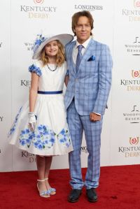 LOUISVILLE, KY - MAY 05: Dannielynn Birkhead and Larry Birkhead attend Kentucky Derby 144 on May 5, 2018 in Louisville, Kentucky. (Photo by Robin Alam/Icon Sportswire via Getty Images)