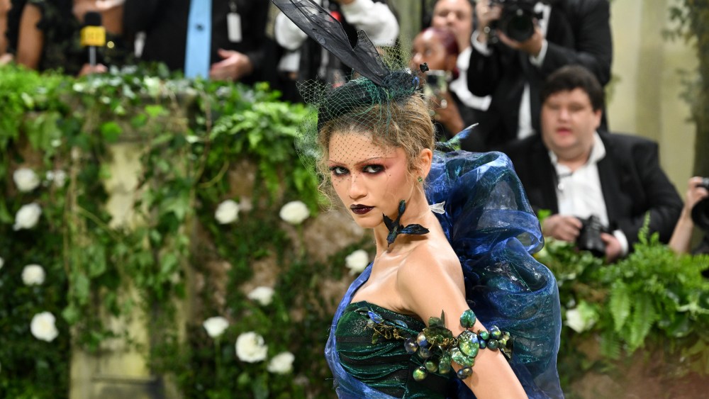 Zendaya at the 2024 Met Gala: "Sleeping Beauties: Reawakening Fashion" held at The Metropolitan Museum of Art on May 6, 2024 in New York City.