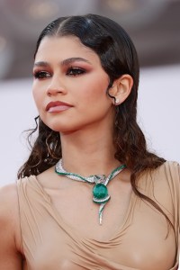 VENICE, ITALY - SEPTEMBER 03: Zendaya attends the red carpet of the movie "Dune" during the 78th Venice International Film Festival on September 03, 2021 in Venice, Italy. (Photo by Vittorio Zunino Celotto/Getty Images)