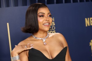 LOS ANGELES, CALIFORNIA - FEBRUARY 24: Taraji P. Henson attends the 30th Annual Screen Actors Guild Awards at Shrine Auditorium and Expo Hall on February 24, 2024 in Los Angeles, California. (Photo by Amy Sussman/WireImage)