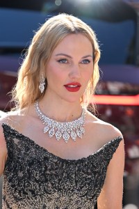 CANNES, FRANCE - MAY 16: Meryem Sarah Uzerli attends the "Megalopolis" Red Carpet at the 77th annual Cannes Film Festival at Palais des Festivals on May 16, 2024 in Cannes, France. (Photo by Kristy Sparow/Getty Images)