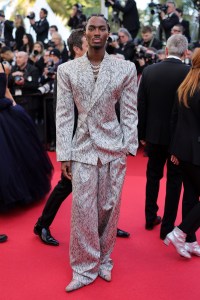 CANNES, FRANCE - MAY 16: Alton Mason attends the "Megalopolis" Red Carpet at the 77th annual Cannes Film Festival at Palais des Festivals on May 16, 2024 in Cannes, France. (Photo by Neilson Barnard/Getty Images)