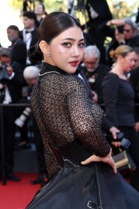 CANNES, FRANCE - MAY 17: Yubin Shin attends the "Kinds Of Kindness" Red Carpet at the 77th annual Cannes Film Festival at Palais des Festivals on May 17, 2024 in Cannes, France. (Photo by Cindy Ord/Getty Images)