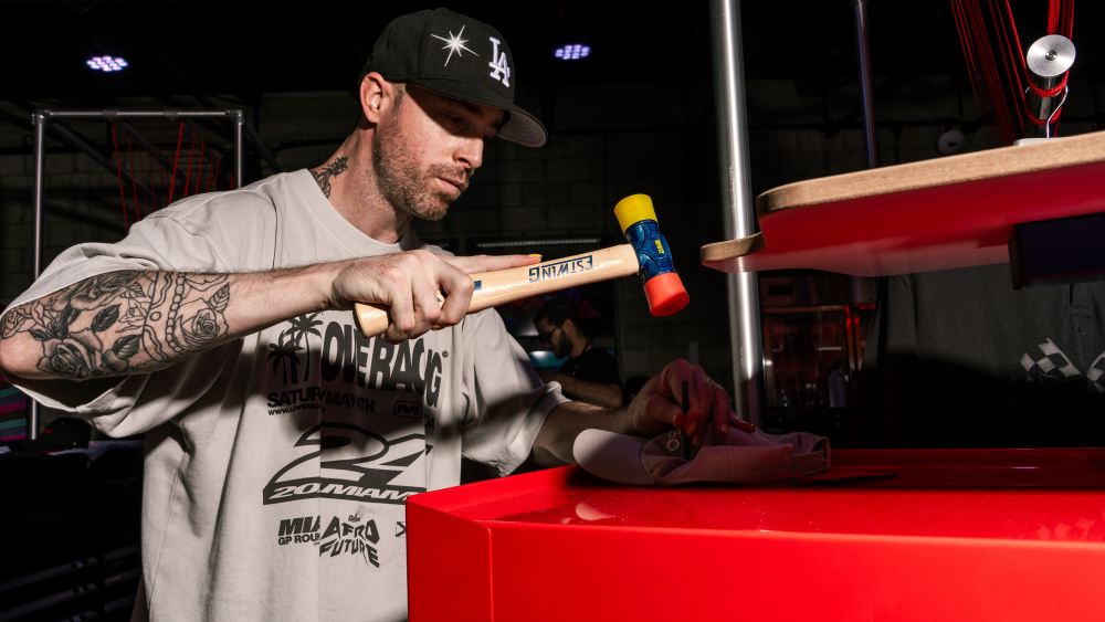 The Hugo Garage activation in Miami.