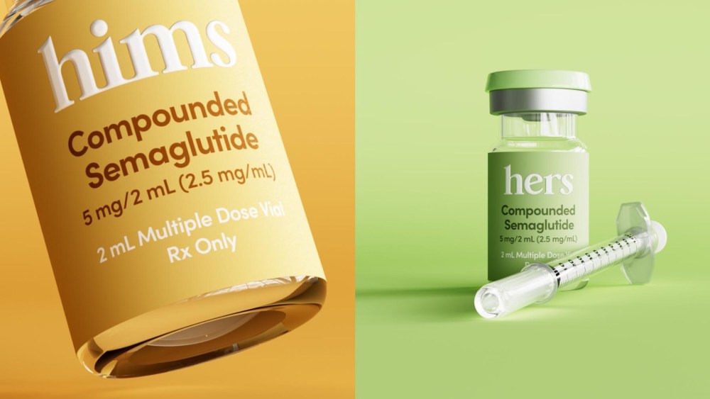 Hims & Hers Health's weight-loss medications, Ozempic, Wegovy