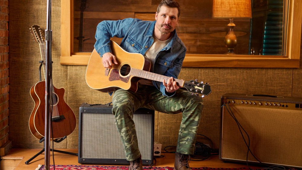 Walker Hayes in pieces from his J.C. Penney collection.