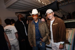 Pharrell Williams and Daniel Arsham