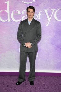 Nicholas Galitzine at the premiere of "The Idea of You" held at Jazz at Lincoln Center on April 29, 2024 in New York City.