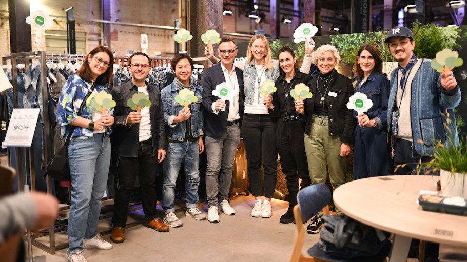 The TENCEL™ Denim team at Kingpins Show Amsterdam