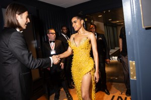 Gabriela Clesca Vallejo at the The King's Trust gala held at Cipriani South Street on May 2, 2024 in New York, New York.