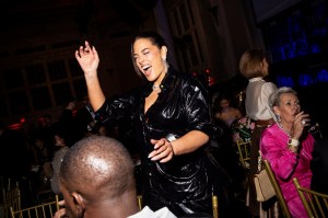 Ashley Graham at the The King's Trust gala held at Cipriani South Street on May 2, 2024 in New York, New York.