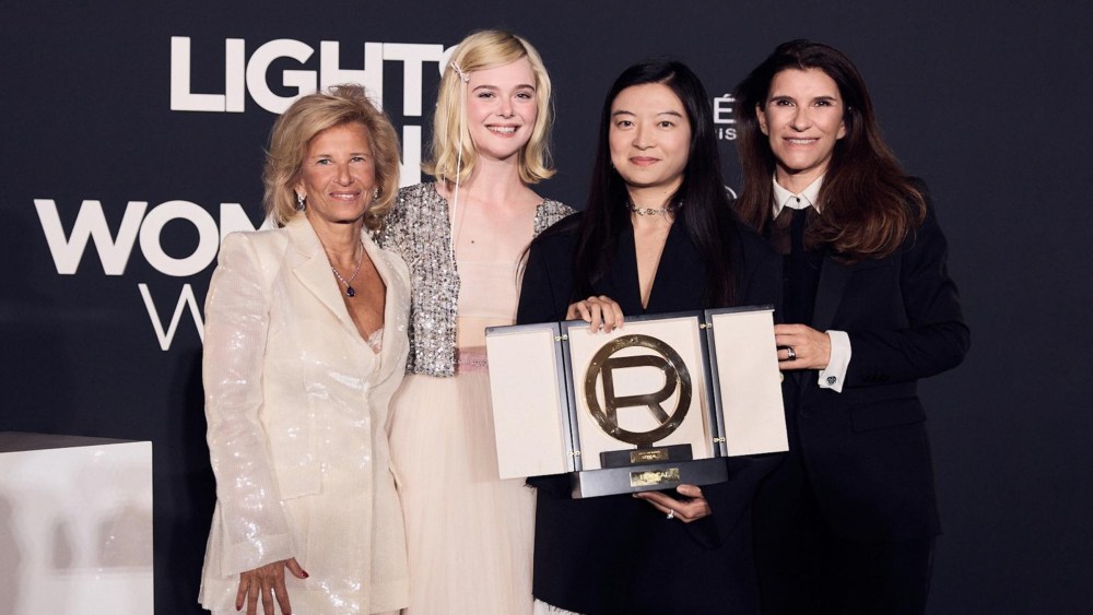 L'Oreal Lights on Women Cannes Film Elle Fanning