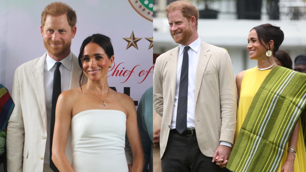Prince Harry and Meghan Markle in Nigeria on May 11 and 12.