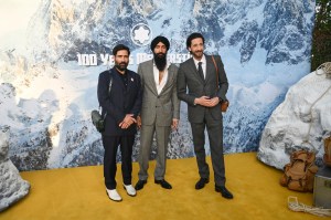 Jason Schwartzman, Waris Ahluwalia and Adrien Brody at the Montblanc