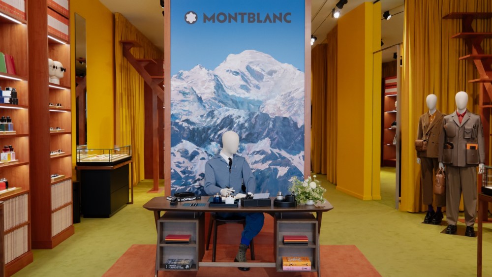 Montblanc Beverly Hills store inside