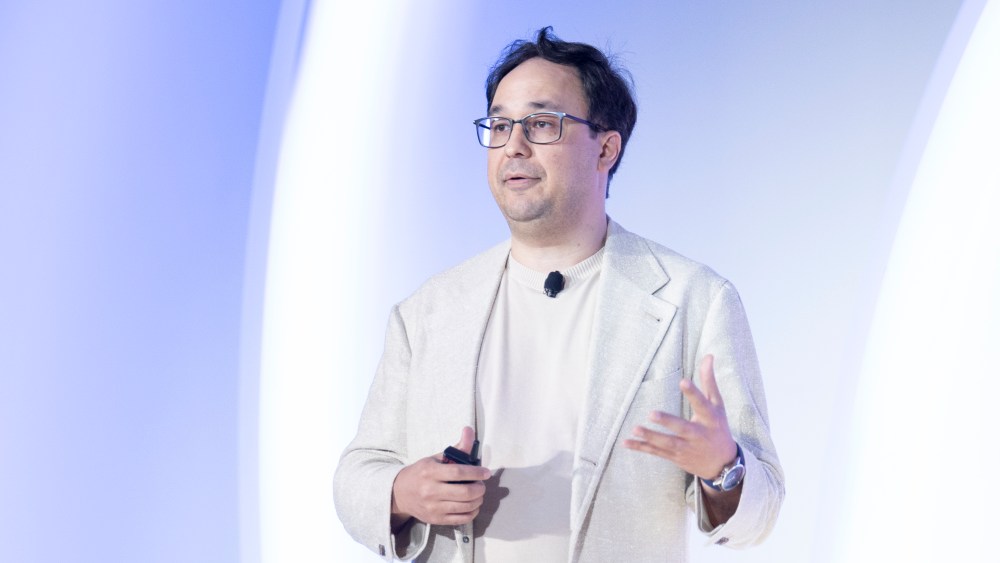 Nick Howard of EveLab Insights at the 2024 WWD Beauty CEO Summit.
