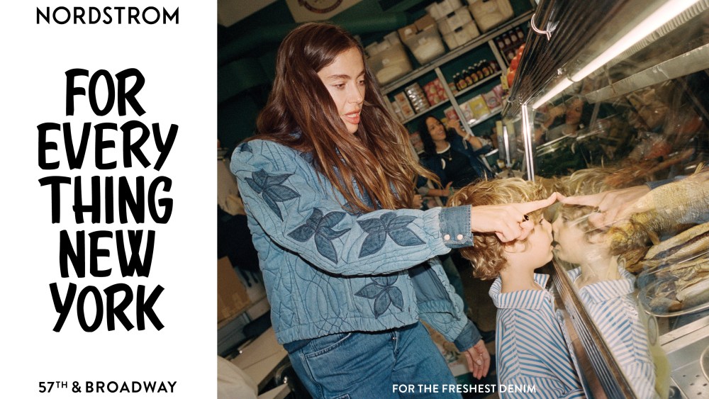 Nordstrom's new ad campaign is connecting with four different establishements. Here, Barney Greengrass.