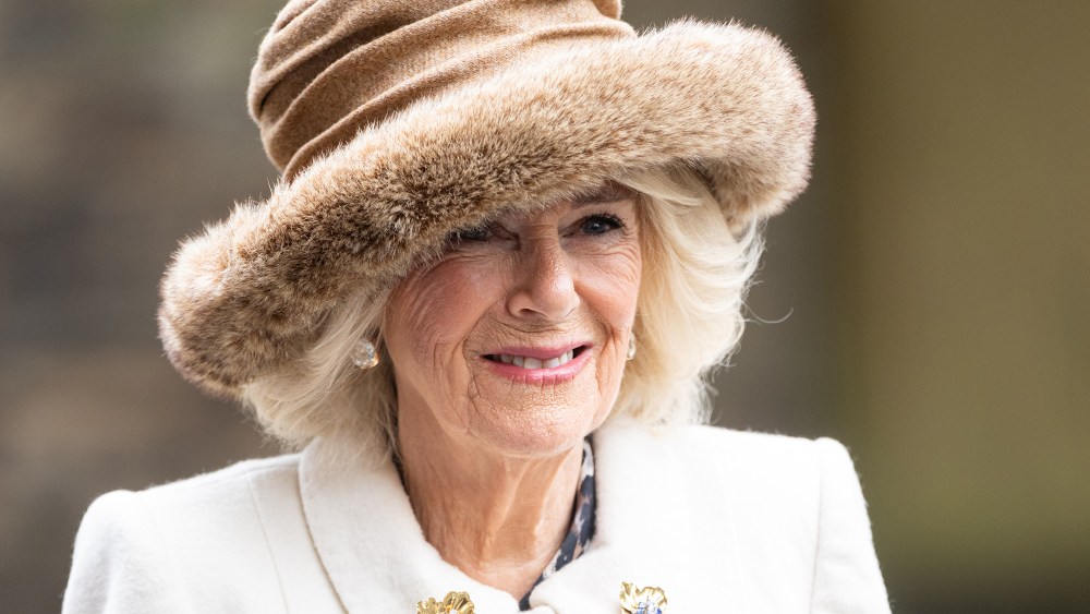 Queen Camilla wears a faux fur hat as she attends the Royal Maundy Service in 2024, PETA, Lock & Co.