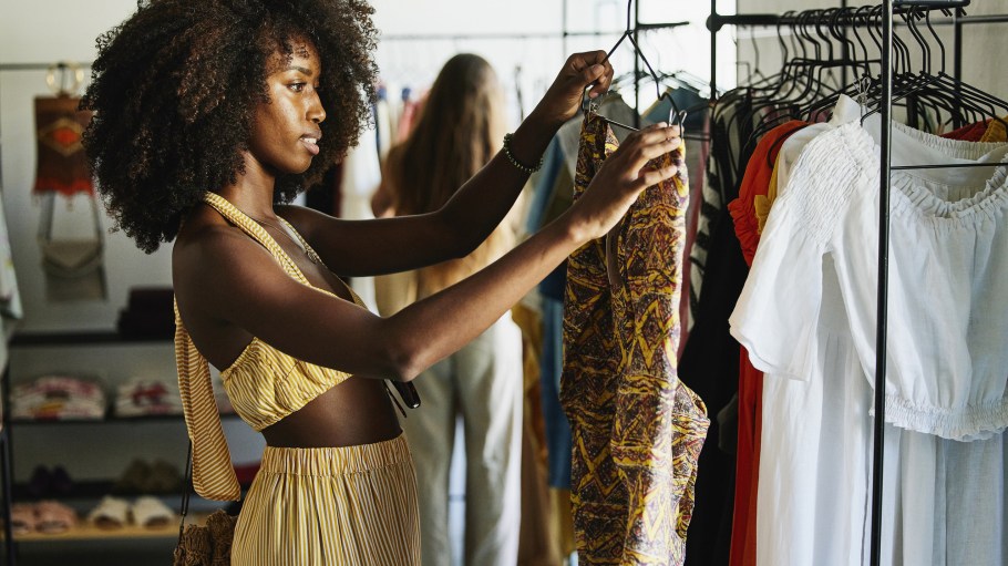 physical retail shopping