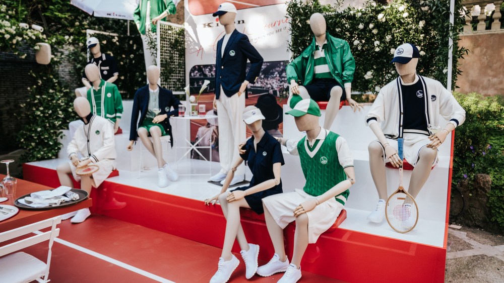 Kiton and KNT event Rome's Hotel de Russie launch tennis capsule collection
