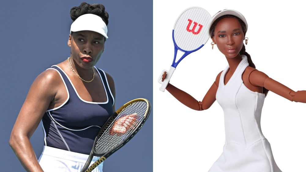 Venus Williams' one-of-a-kind Barbie doll, tennis, Wimbledon, athlete, Mattel
