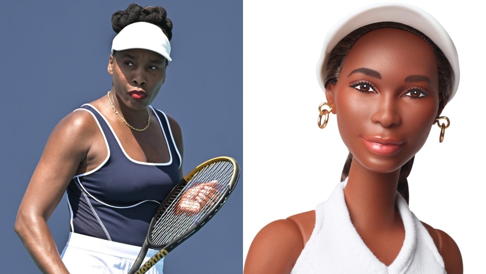 Venus Williams' one-of-a-kind Barbie doll, tennis, Wimbledon, athlete, Mattel