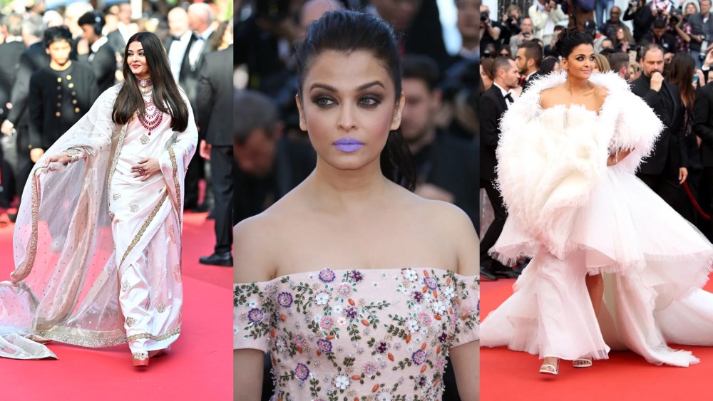 Aishwarya Rai Bachchan at the Cannes Film Festival through the years.