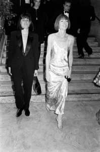 Anna Wintour attends a Council of Fashion Designers of America event at Lincoln Center in New York City on February 8, 1994.