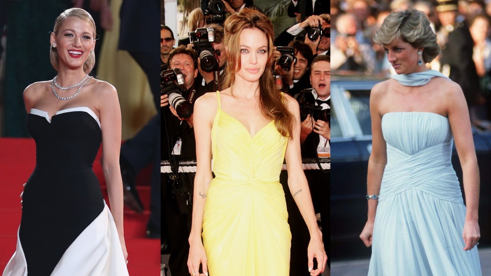 Blake Lively, Angelina Jolie and Princess Diana.