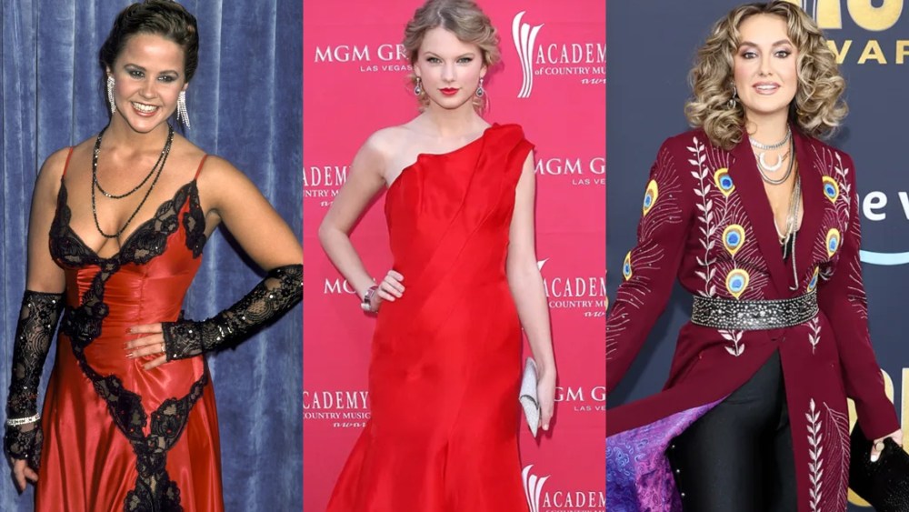 Linda Blair, Taylor Swift, Lainey Wilson at the CMA Awards