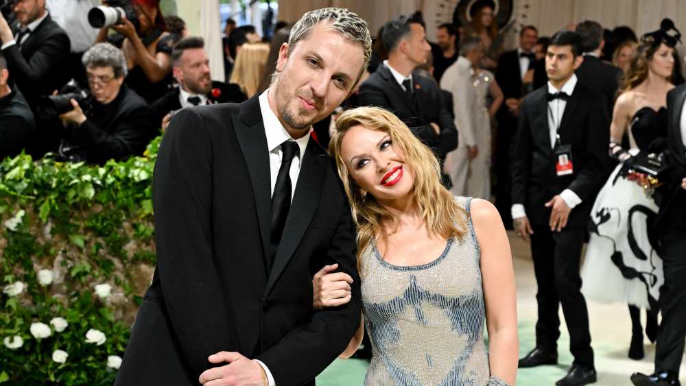 Glenn Martens and Kylie Minogue
