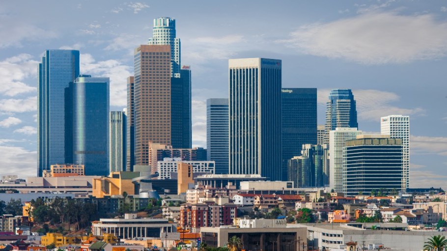 Downtown, Los Angeles.
