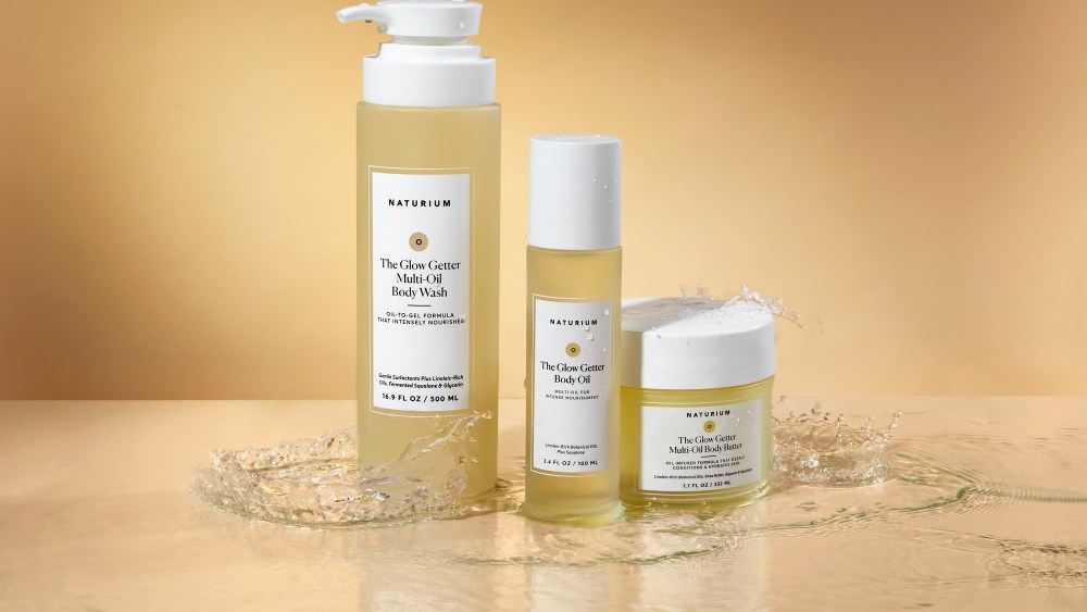 Naturium's Glow Getter franchise has added a body oil, $24, joining its existing wash and body butter.