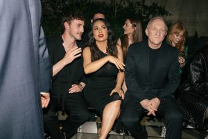 Paul Mescal, Salma Hayek and François-Henri Pinault
