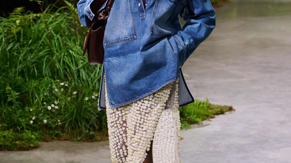 Designers like Gucci and Chanel are giving denim popover shifts a fresh makeover.