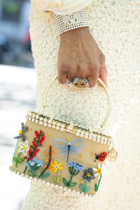 Street style at Frederick Law Olmstead Awards Luncheon 2024