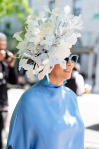 Street style at Frederick Law Olmstead Awards Luncheon 2024