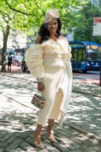 Street style at Frederick Law Olmstead Awards Luncheon 2024
