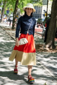 Street style at Frederick Law Olmstead Awards Luncheon 2024