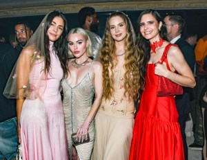 Lana Del Rey (C) and guests at the Après Met 2 Met Gala After Party hosted by Carlos Nazario, Emily Ratajkowski, Francesco Risso, Paloma Elsesser, Raul Lopez and Renell Medra on May 6, 2024 in New York, New York.