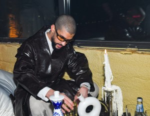 Bad Bunny at the Après Met 2 Met Gala After Party hosted by Carlos Nazario, Emily Ratajkowski, Francesco Risso, Paloma Elsesser, Raul Lopez and Renell Medra on May 6, 2024 in New York, New York.