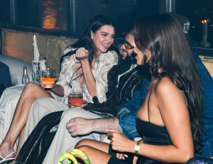 Kendall Jenner, Bad Bunny and guests at the Après Met 2 Met Gala After Party hosted by Carlos Nazario, Emily Ratajkowski, Francesco Risso, Paloma Elsesser, Raul Lopez and Renell Medra on May 6, 2024 in New York, New York.