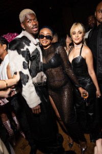 Lil Nas X and Camila Cabello at the Boom at The Standard Met Gala After Party held at The Boom Boom Room, The Standard Hotel on May 6, 2024 in New York, New York.