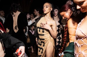 FKA Twigs at Met Gala after party held at the Boom Boom Room, the Standard Hotel on May 6, 2024 in New York.